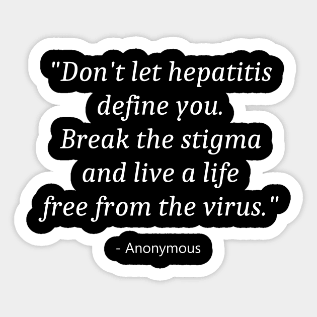 Hepatitis Day Sticker by Fandie